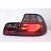 BMW E46 2D Red Smoke Light Bar LED Tail Lamp